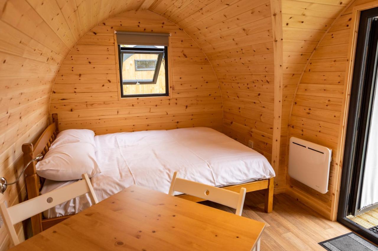 Camping Pods Hedley Wood Holiday Park Bridgerule Ngoại thất bức ảnh