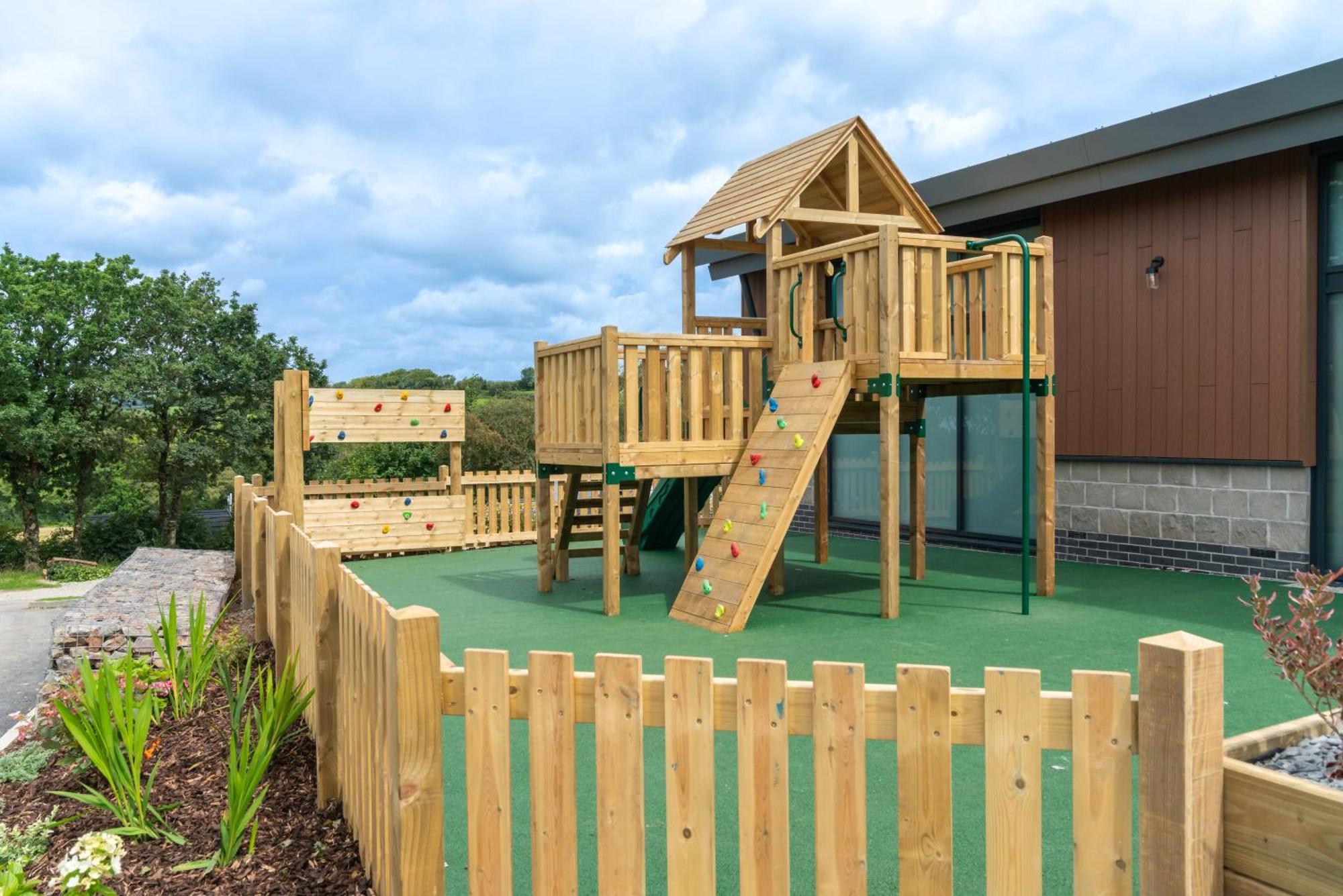 Camping Pods Hedley Wood Holiday Park Bridgerule Ngoại thất bức ảnh